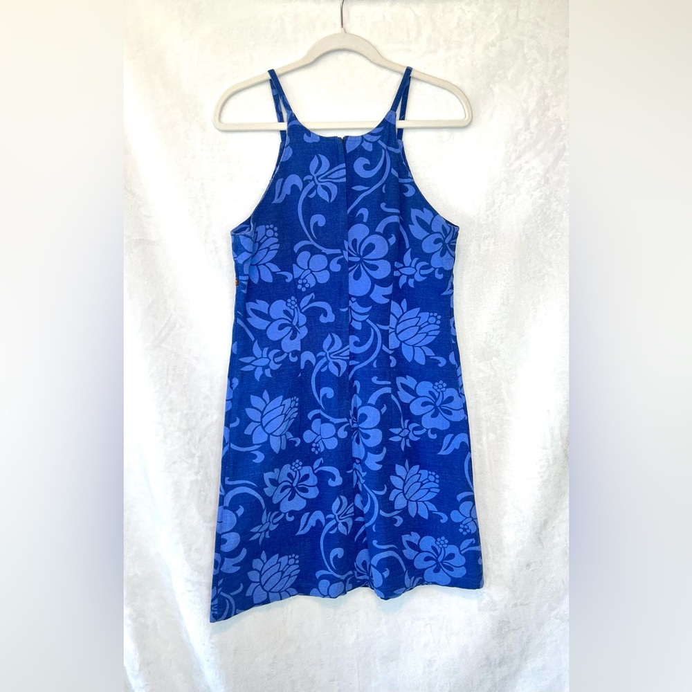 90’s Roxy Hawaiian Flower Print Dress - Picture 3 of 11